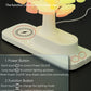 Spiral Tree LED Lamp with Wireless Charging & Colorful Lights