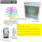 Spiral Tree LED Lamp with Wireless Charging & Colorful Lights