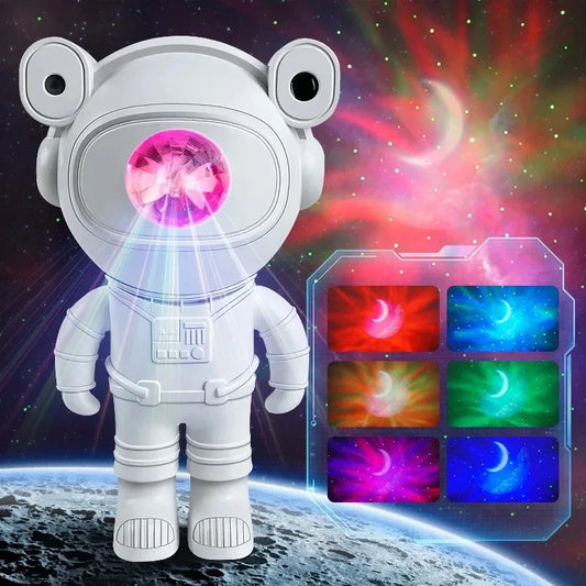 Kids Star DIY Projector Night Light – Astronaut & Galaxy Design