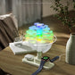 Spiral Tree LED Lamp with Wireless Charging & Colorful Lights
