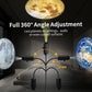Halloween USB Projector Light – Skull & Ghost LED Lamp