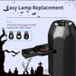 Halloween USB Projector Light – Skull & Ghost LED Lamp
