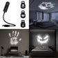 Halloween USB Projector Light – Skull & Ghost LED Lamp
